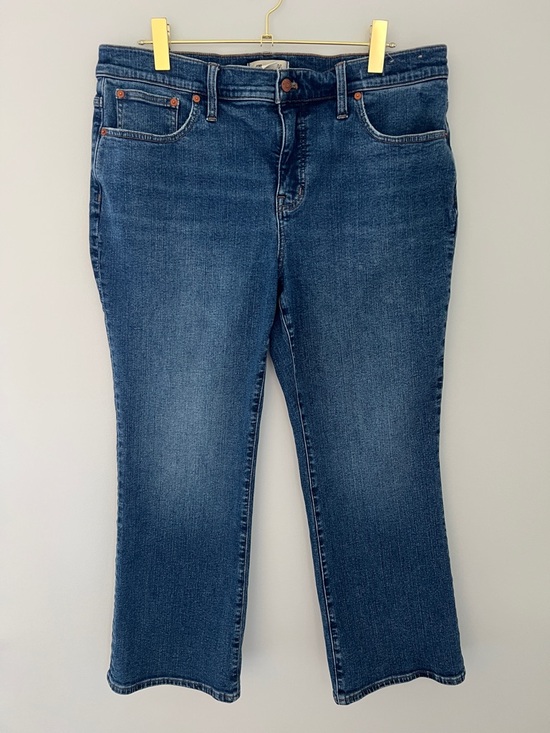 Madewell Denim - Madewell | Mid-Rise Kick Out Denim Jeans Indigo DM7708 Size 32